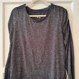 Zella Ruched Long Sleeve Tee - M